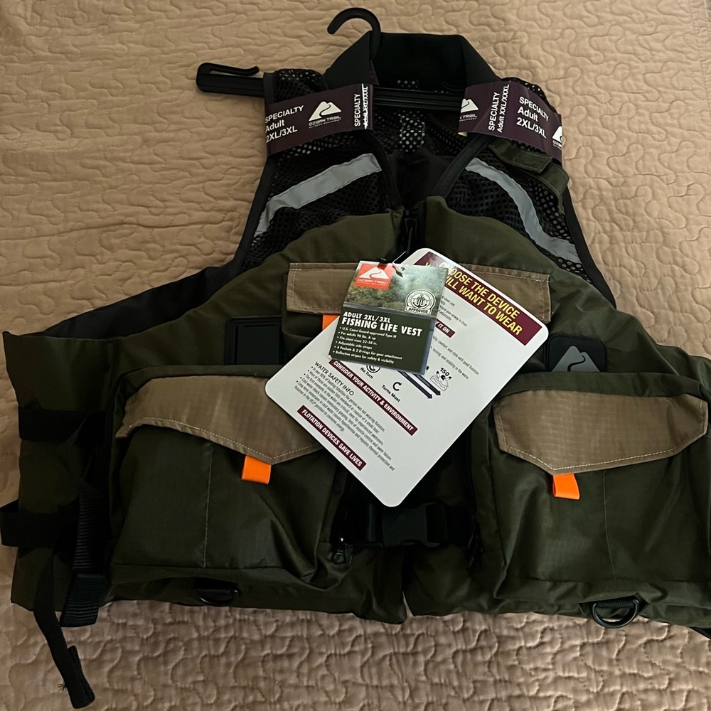 Ozark trail adult fishing vest